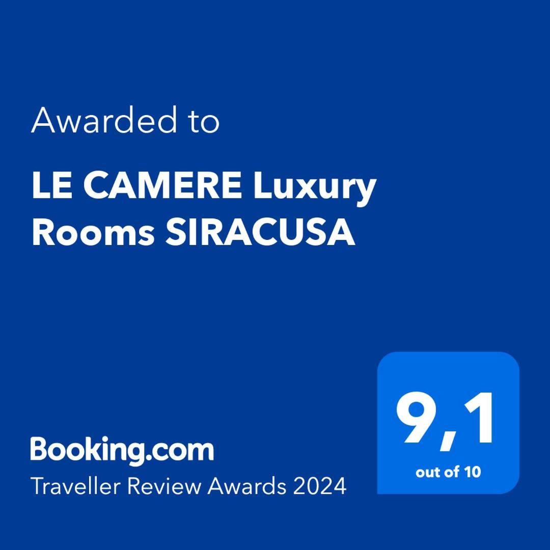Le Camere Luxury Rooms Siracusa Syracuse Exterior foto